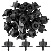 Didaey 50-pack drip emitters for precise garden watering.