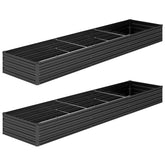 DIIYIV galvanized raised garden bed assembly for easy outdoor setup.