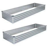 DIIYIV raised garden bed assembly shown for quick outdoor setup.