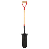 Dikuyeel Nohovu spade shovel digs into soil for deep planting
