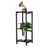 Dipion tall plant stand 31 inch two-tier, ideal for tall plants