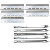 Direct Store DG257 stainless-steel burners for Ducane 5-burner grills, delivering even heat.