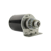 Discount Starter & Alternator 5777N front view on Briggs Stratton engine, showcasing rugged construction.