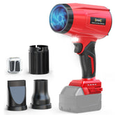 DIYtoolifz 800k cordless leaf blower shows compact yard clearing power.