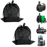 DLGQJD pond pump cover bag exterior view showing anti-clog design protects with debris filtration