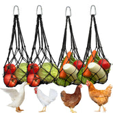 DMIMIA chicken vegetable hanging feeder 4pcs in coop, durable and reusable