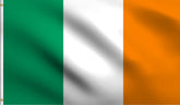 DMSE Ireland flag 2x3 ft fabric close-up showing durable outdoor material