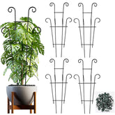Dntorx 25.6-inch plant trellis supports tall climbing plants in pots.