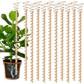Doksving 17-inch copper coil electroculture antenna boosts garden growth.