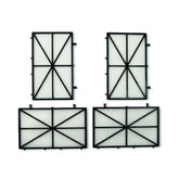 Dolphin Ultra-Fine Filter Panels 4-Pack ready for replacement to maintain filtration
