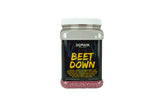 Domain Outdoor Beet Down seed bag ready for planting, offering plentiful forage for deer.