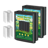 Domusensus landscape fabric weed-barrier supports garden weed suppression
