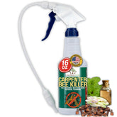 Donaldson Farms Carpenter Bee Spray bottle pour for precise reach and clean exterior wood.