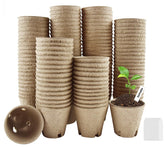 DOOPP seedling pots with drainage holes for proper moisture and airflow