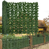 DOPGIB artificial ivy privacy fence 40x140 for private outdoor spaces.