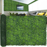 DOPGIB artificial ivy privacy fence screen dense 3D texture for patio privacy.