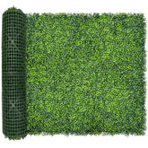 DOPGIB artificial ivy privacy screen 128x48 creates a lush outdoor backdrop.