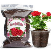 Doter Rose Soil Mix demonstrates balanced pH for healthy rose roots and blooms.