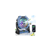 DOWILLDO misting fan with RGB lantern delivers refreshing outdoor cooling