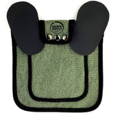 DOWN UNDER OUTDOORS chicken saddle with back protection and adjustable straps.