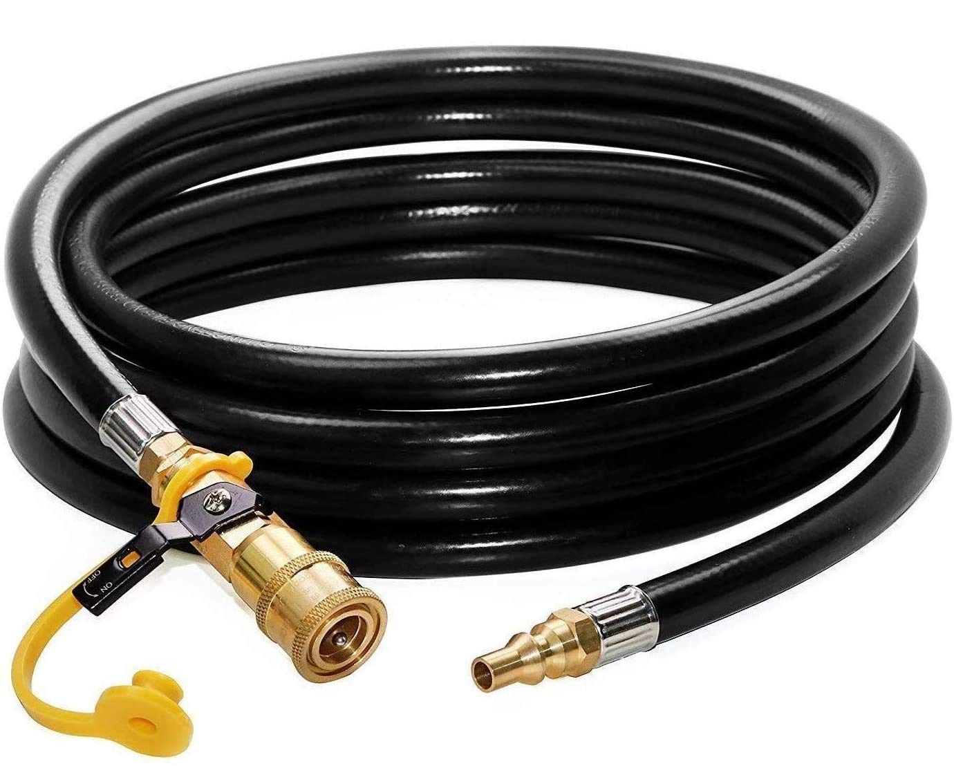 DOZYANT 24 ft propane hose assembly for RV quick connect.