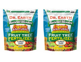 Dr. Earth fruit tree fertilizer 4lb pack ready for transplanting and steady feeding
