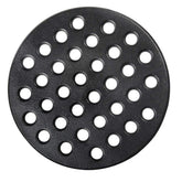 Dracarys round cast-iron fire grate 9-inch increases airflow for hotter grilling.