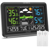 DreamSky weather station front view with large display for easy at-a-glance readings.