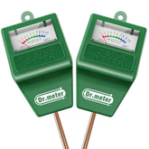 Dr.meter soil moisture meter front view with instant readings.