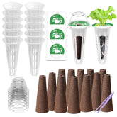 DRYADES Seed Pod Kit for Aero Garden compatibility enables easy germination and transplanting.