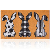 Drydiet Easter bunny doormat with a charming bunny design for entryways