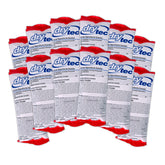 DryTec pool shock packaging on deck ready for use