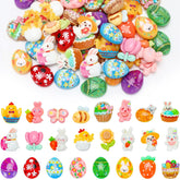 DTOFOOT Easter resin charm bunny close-up for cheerful basket decor
