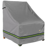 Duck Covers Soteria 32-inch chair cover front view protects in rain