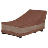 Duck Covers Ultimate Waterproof Chaise Lounge Cover shields 74in furniture from rain and dust.