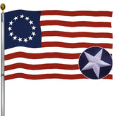 Ducuh Betsy Ross flag 3x5 outdoor, vivid colors for porch or yard.