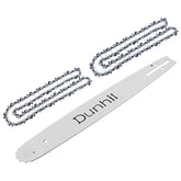 Dunhil 24-inch bar for Husqvarna fits larger saws and extends cutting reach.