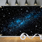 Duoduobuy starry night sky backdrop with dense stars for immersive party photos.