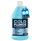 Durabasics 3in1 cold plunge water treatment pours to start clearer water.