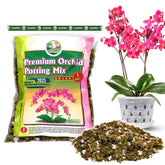 Duspro orchid potting mix forest moss for steady moisture balance and strong roots