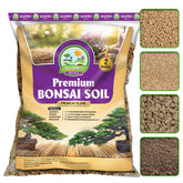Duspro Recycle Premium Bonsai Soil mix close-up showing akadama blend for moisture balance