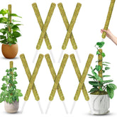 Duspro stackable moss pole base supports 22-inch height for vertical growth.