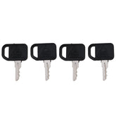 DVPARTS AM125504 key packaging shows broad Deere compatibility.