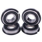 DVPARTS front wheel bearing 022-7009-00 close-up for precise fit and smooth mower operation.