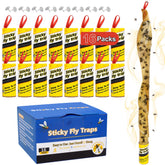 Dwcom Trap 16-pack fruit fly traps for indoor and outdoor use capture flies safely