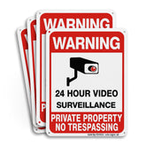 Dxyizus no trespassing sign 10x14 aluminum with UV print for long-lasting visibility.