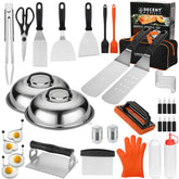 DY DECENT FAMILY 40-piece griddle kit for versatile backyard cooking