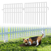 Dyemair 37ft garden animal barrier fence blocks low gaps to deter digging