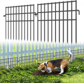 Dyemair garden barrier fence showing ring-connection design for quick setup