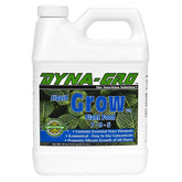 Dyna-Gro Grow 7-9-5 bottle close-up showing balanced NPK for healthy plant growth.